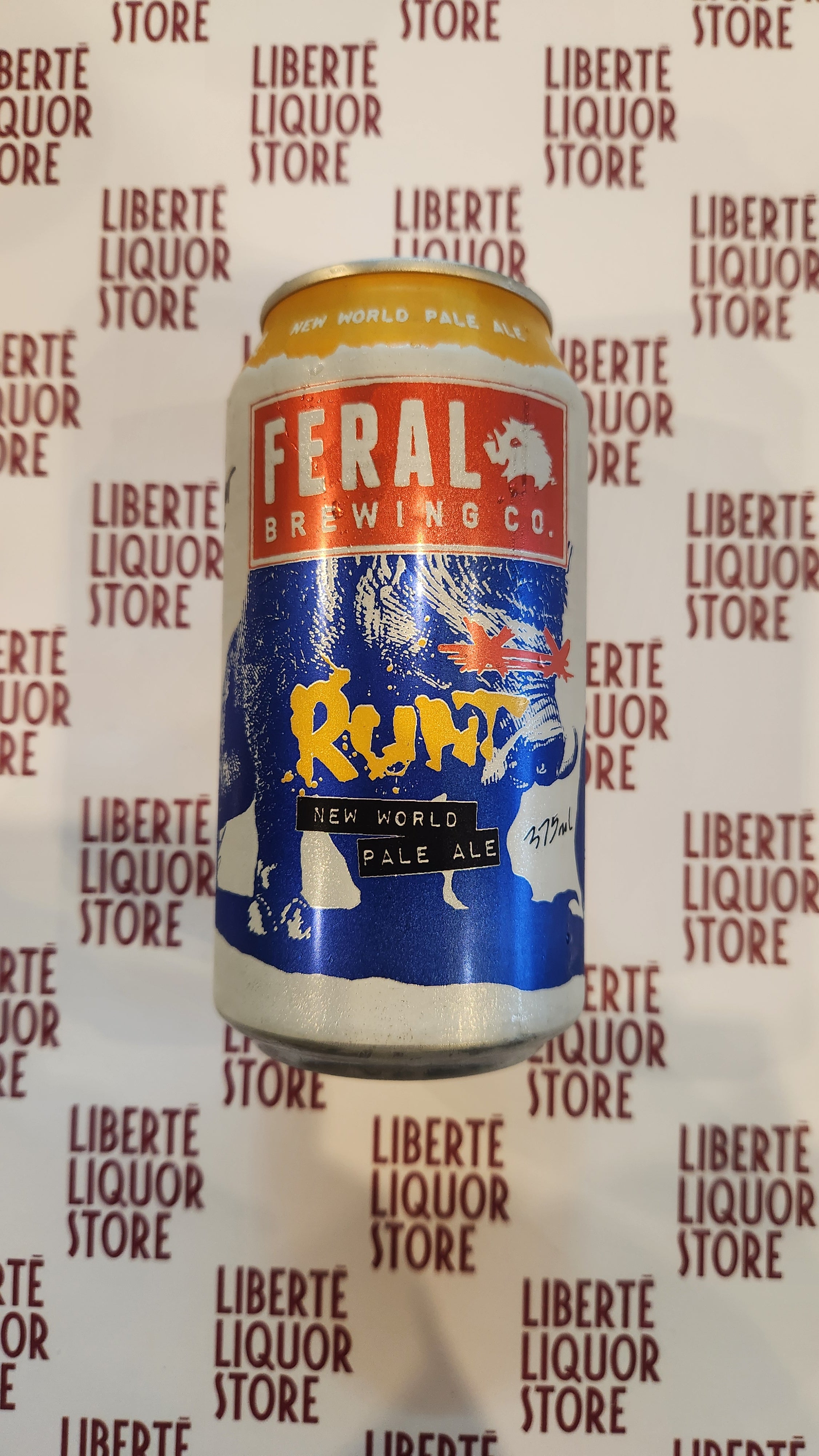 RUNT NEW WORLD PALE ALE 3.5%