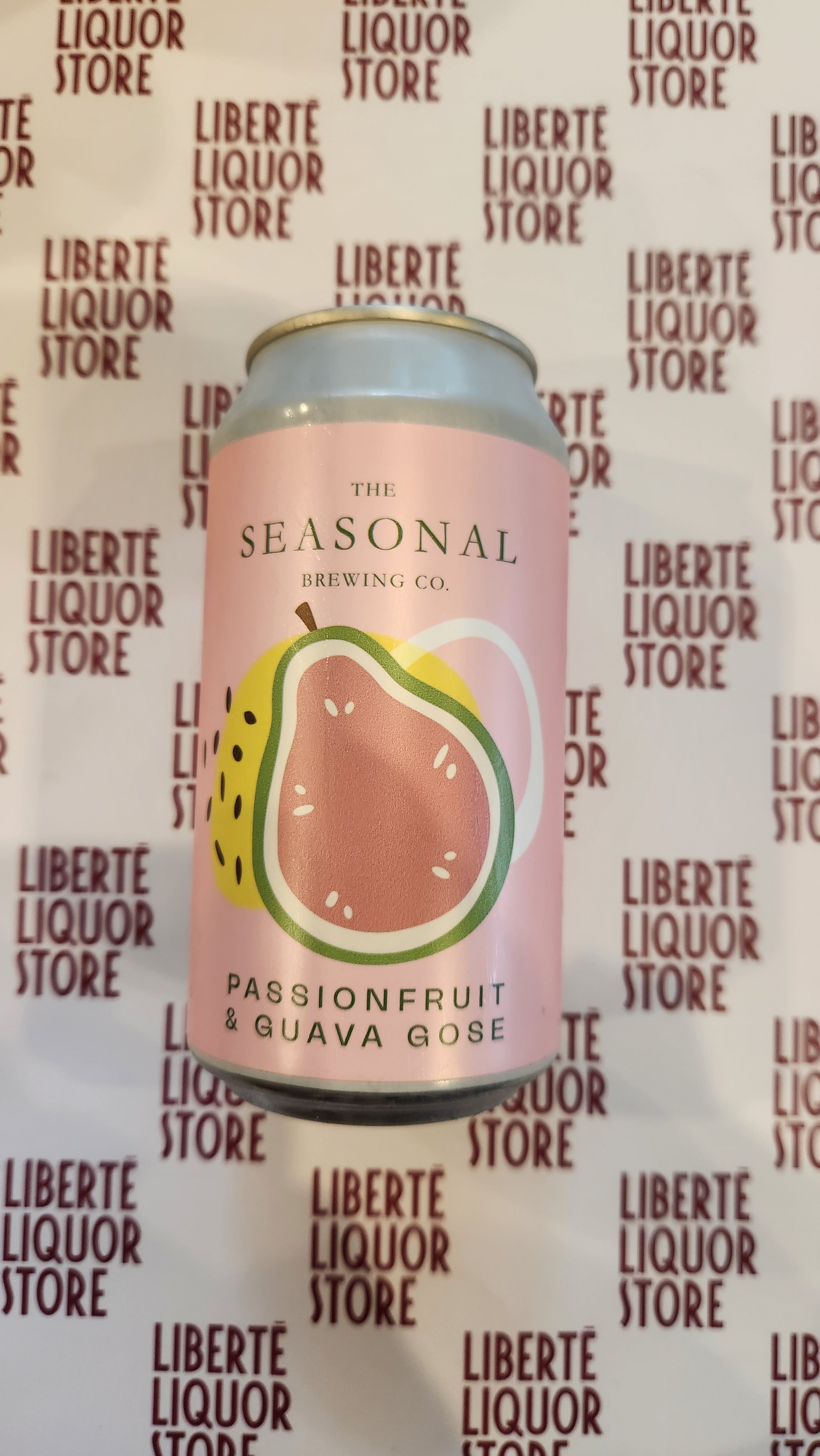 THE SEASONAL BREWING CO. PASSIONFRUIT AND GUAVA GOSE 4.3%